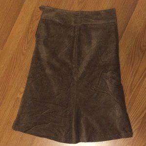 H&M corduroy skirt